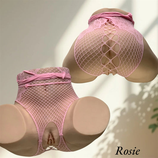 rosie in pink bodymesh
