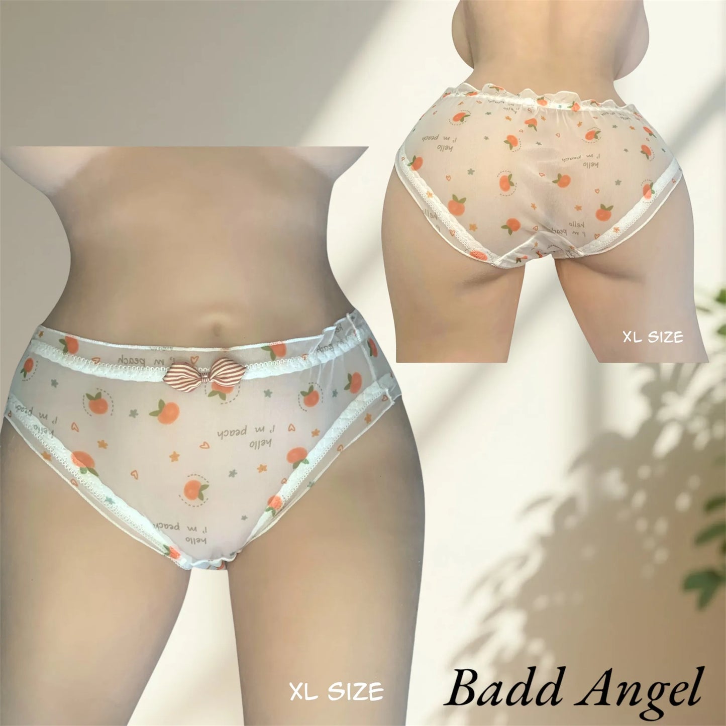 Culotte Kawaii en Tulle Transparent – Douceur et Fantaisie