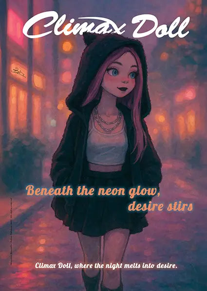 Hilary on the road - Clm poster