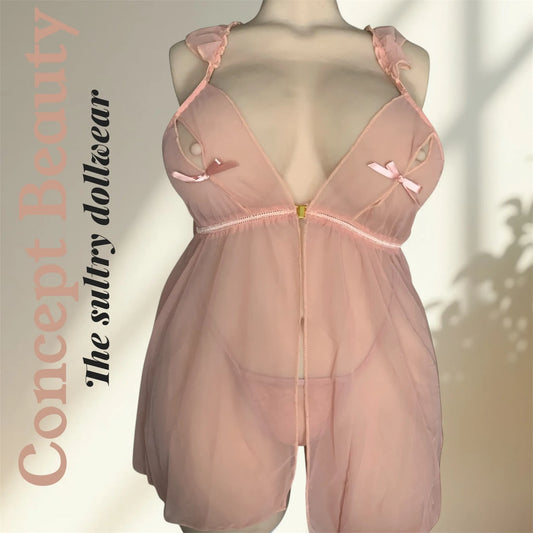 Lingerie sensuelle transpartente – Délice Interdit