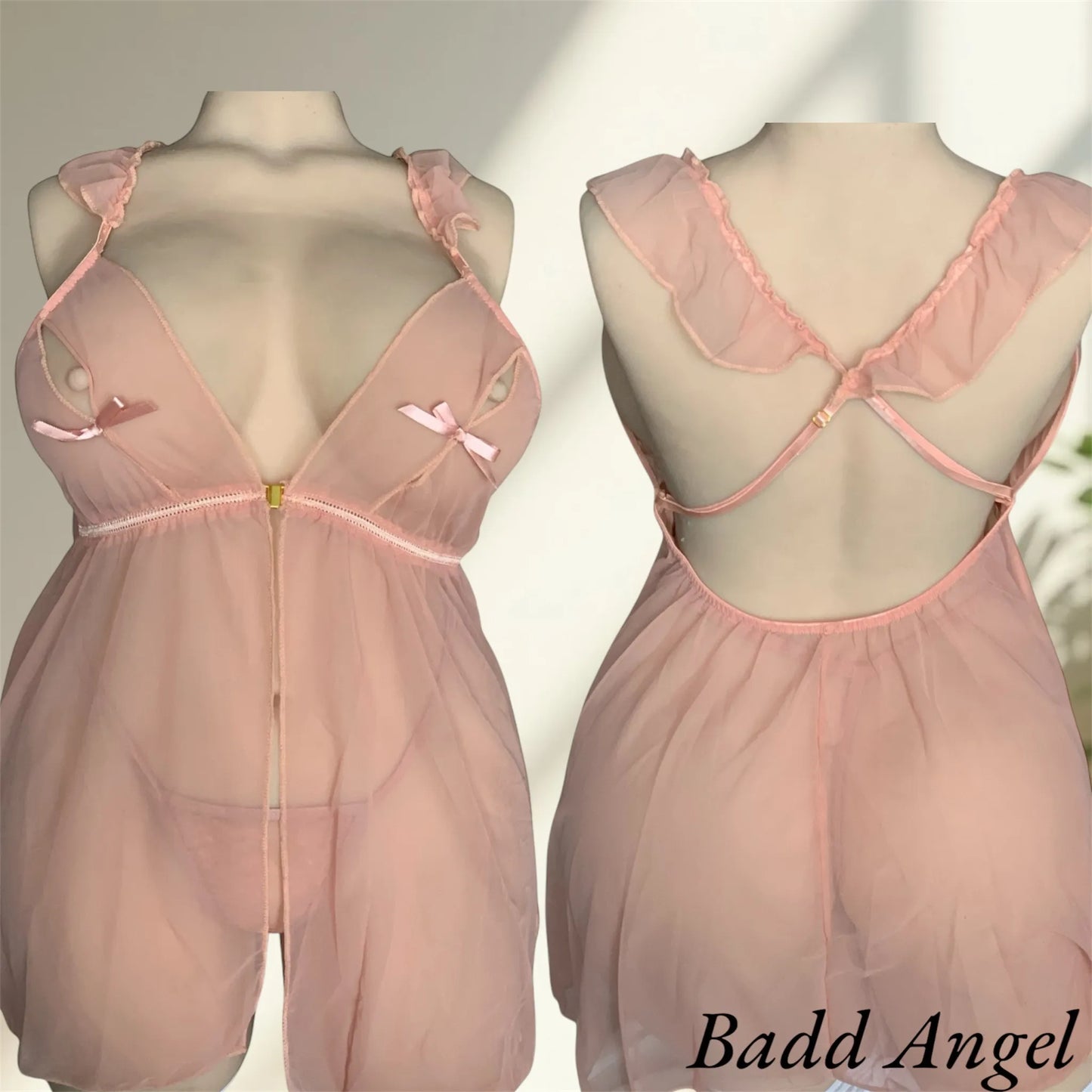 Lingerie sensuelle transpartente – Délice Interdit