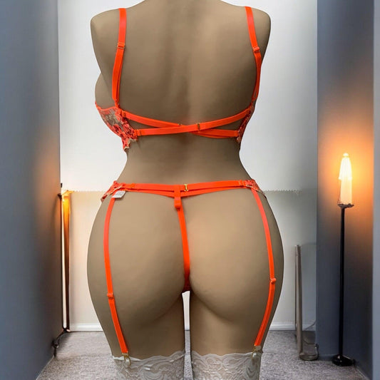 Lingerie 3 pièces sensuelle et vibrant - Concept Beauty