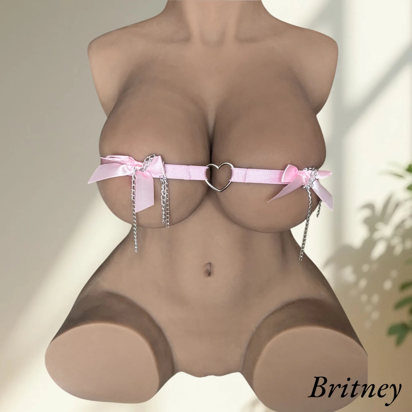 Britney with pink bracelet