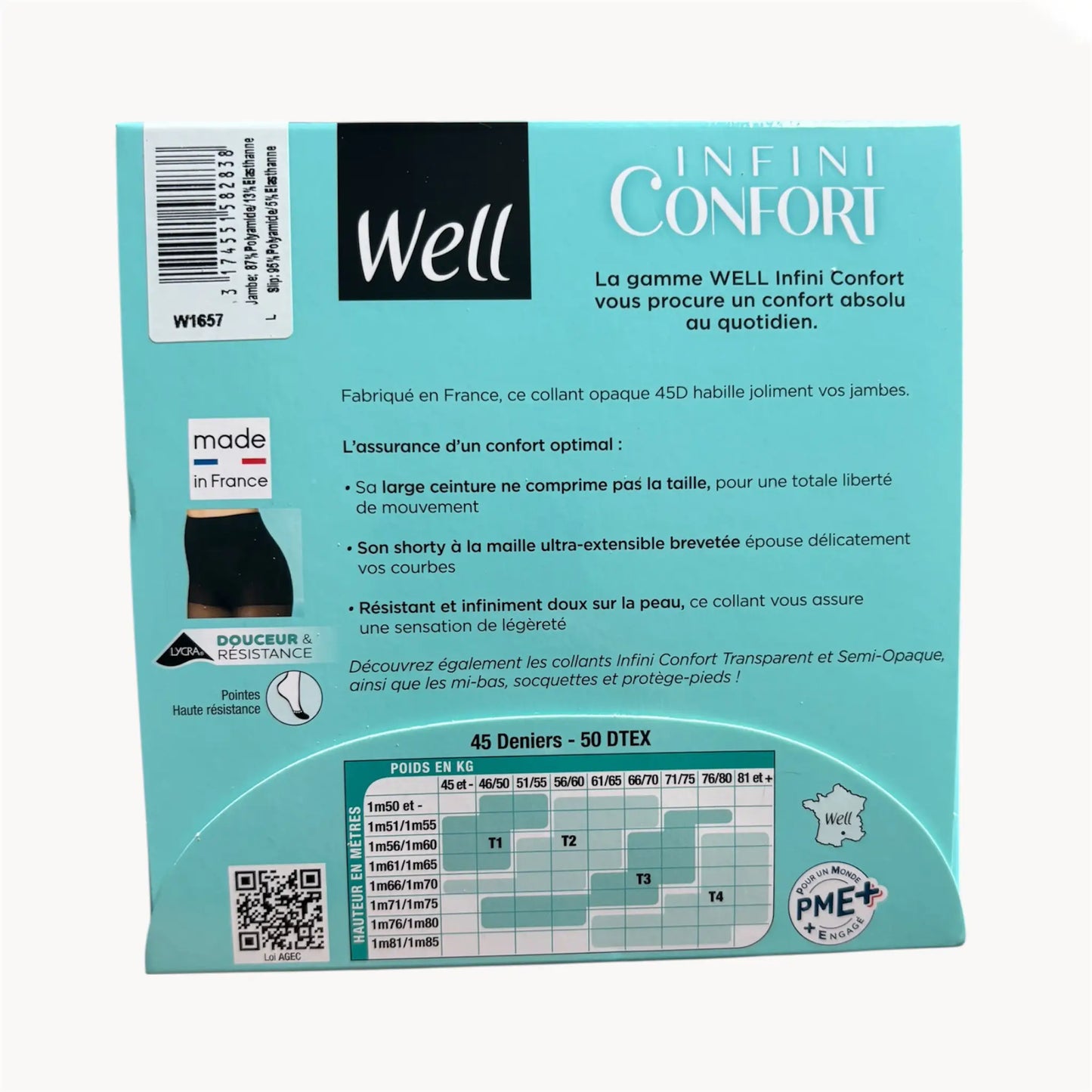 Collant Well 45d Made in France