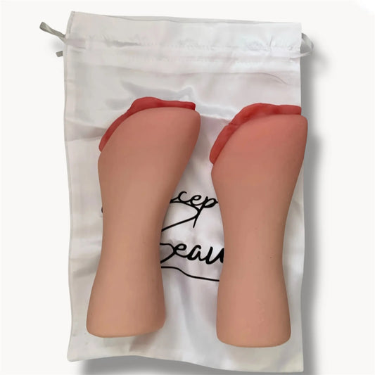 sultry dollwear protective bag with 2 onaholes