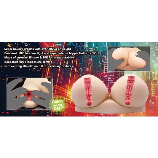 Boobaroid 003 – Nipple Fucker, le Futur du Plaisir des Seins