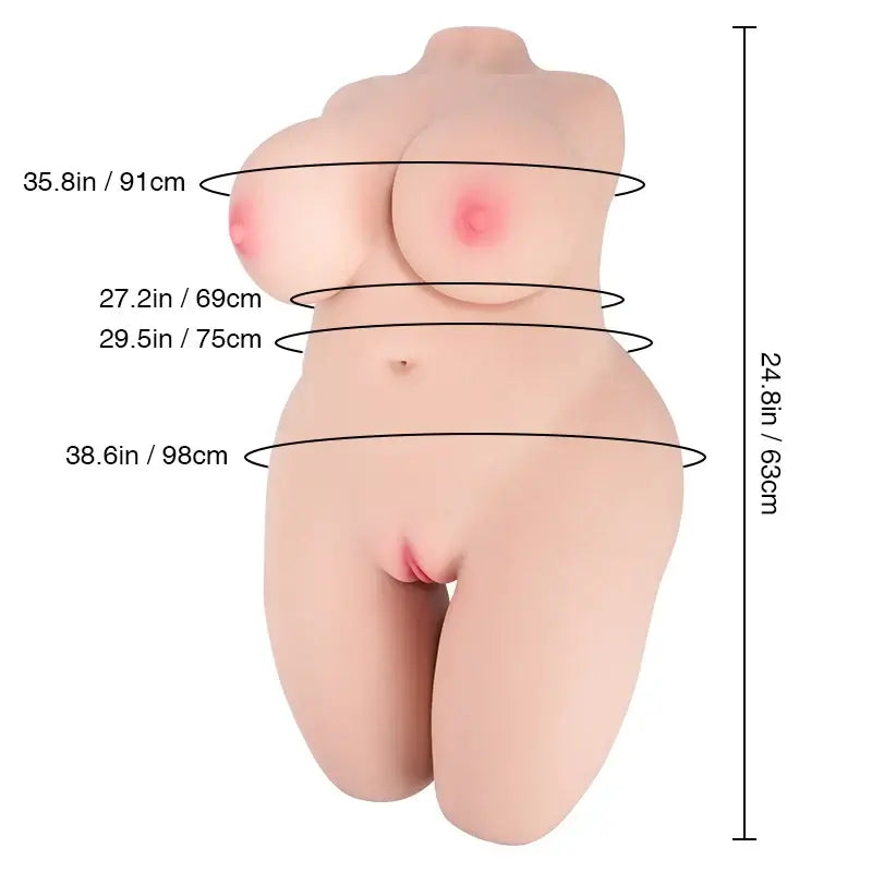 freya bbw fantasy sexdoll size chart