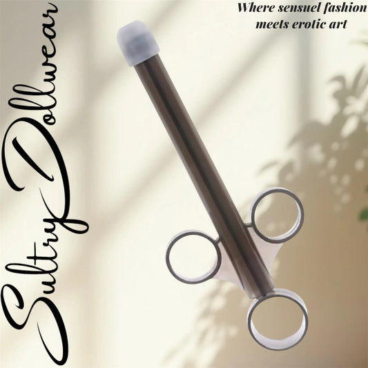 Sultry dollwear Lube injector