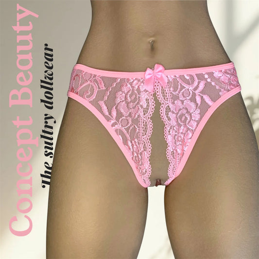 Culotte Rose en Nylon – Élégance et Séduction