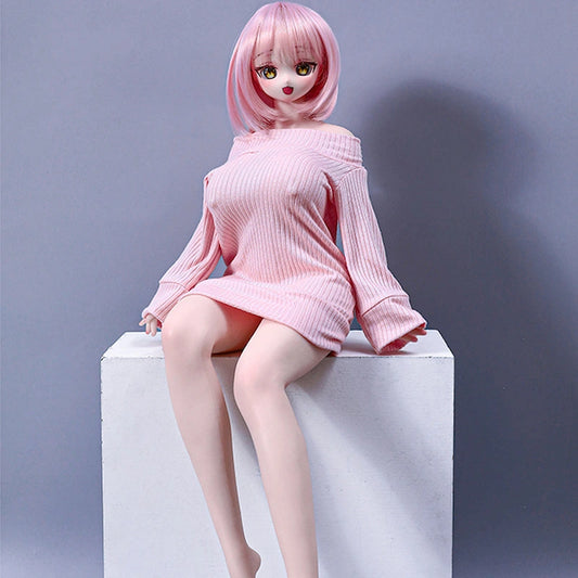 Azami, Minidoll au corps silicone doux, léger J60P