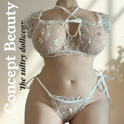 Ensemble Printanier Séduction – Fraîcheur et Douceur en Fleurs