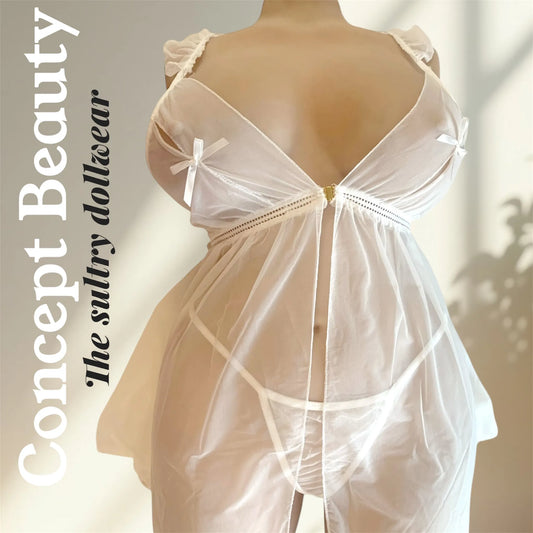 Lingerie sensuelle transpartente  – Délice Interdit