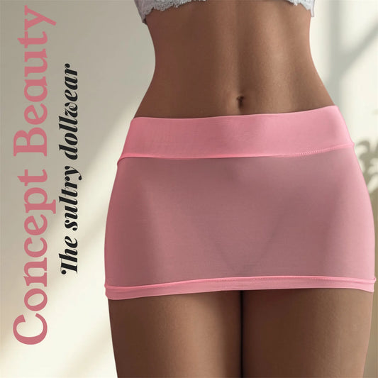 Mini-jupe transparente – Arme fatale de séduction