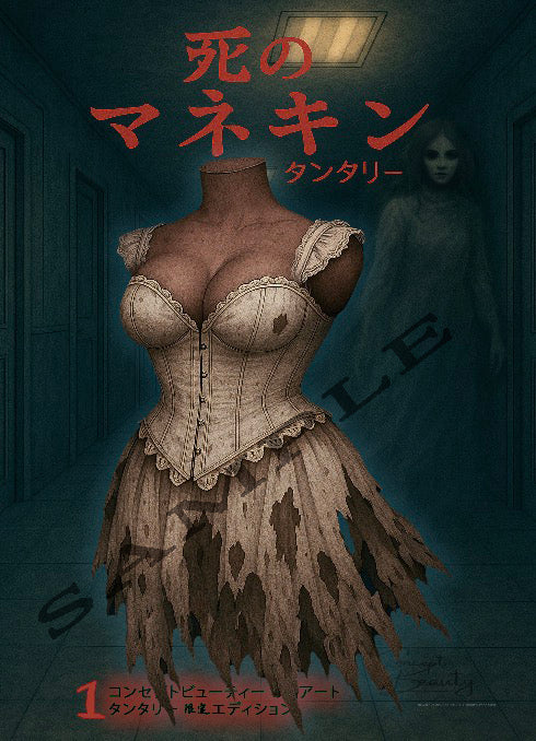 tantaly mangadoll white dressed ghost poster