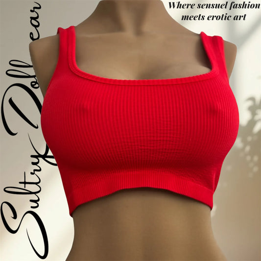 sultry dollwear small red top jennfer
